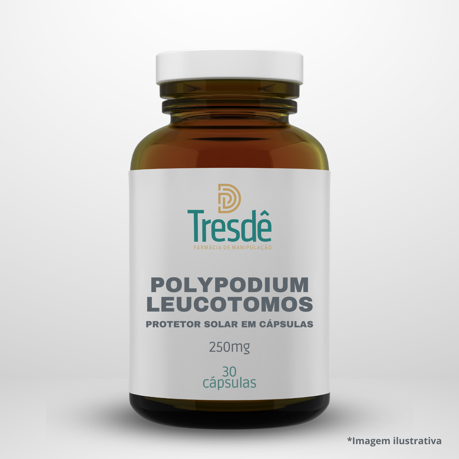 Polypodium Leucotomos 250mg (protetor Solar Em Cápsulas) 30 Cápsulas ...